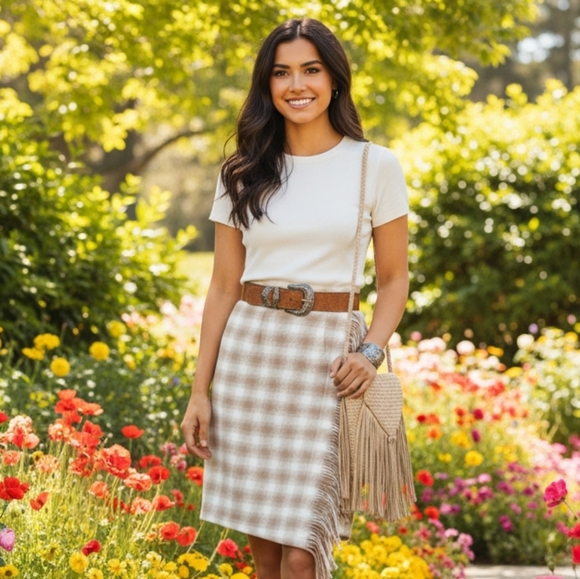 Fringe Skirt - Picture 3 of 16